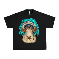 Black charolais indian headdress Urban Heavy Tee - JahusDesignShop