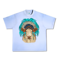 Grape Ice charolais indian headdress Urban Heavy Tee - JahusDesignShop