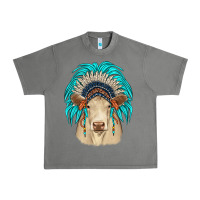 Tornado charolais indian headdress Urban Heavy Tee - JahusDesignShop