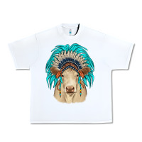 White charolais indian headdress Urban Heavy Tee - JahusDesignShop