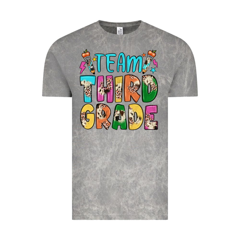 Team Third Grade Vintage Tee by JahusDesignShop | Teevron