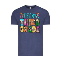 Vintage Denim team third grade Vintage Tee - JahusDesignShop