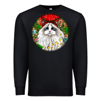 Christmas Ragdoll  Cat Premium Sweatshirt | Teevron