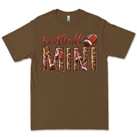 Cacao football mini with leopard Premium Tee - texasbilliewilder