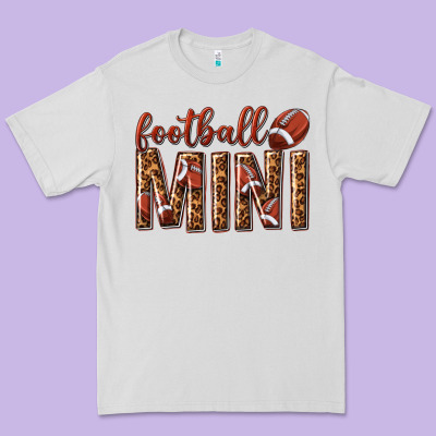 Premium Tee football mini with leopard
