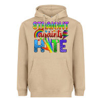 Mushroom Straight Againts Hate Heavyweight Hoodie - BundleAndBundleShop