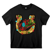 Black Christmas Horseshoe Heavy Core Tee - RanaPortraitStore