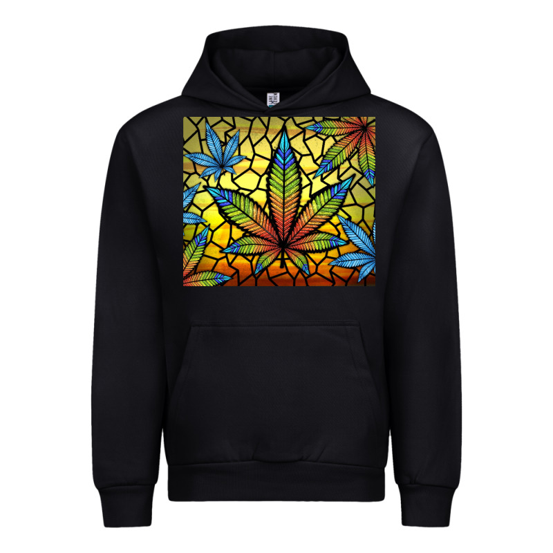 Stained Glass Weed Urban Hoodie by TumblerDesignByShophia | Teevron