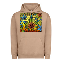 Pigment Burro stained glass weed Urban Hoodie - TumblerDesignByShophia