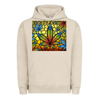 Pigment French Oak stained glass weed Urban Hoodie - TumblerDesignByShophia