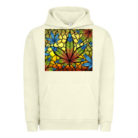 Pigment Pistachio stained glass weed Urban Hoodie - TumblerDesignByShophia