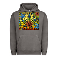 Pigment Tornado stained glass weed Urban Hoodie - TumblerDesignByShophia