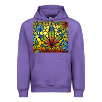 Tulip stained glass weed Urban Hoodie - TumblerDesignByShophia