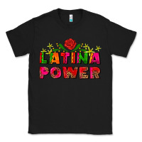 Black latina power Classic Tee - AdoDesignShop