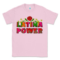 Bubblegum Pink latina power Classic Tee - AdoDesignShop