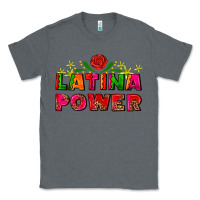 Charcoal Heather latina power Classic Tee - AdoDesignShop