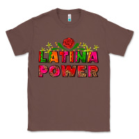 Chestnut latina power Classic Tee - AdoDesignShop