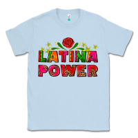 Dusty Blue latina power Classic Tee - AdoDesignShop