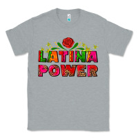 Heather Grey latina power Classic Tee - AdoDesignShop
