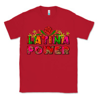 Red latina power Classic Tee - AdoDesignShop