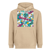 Mushroom Hairdresser Scissor And Stars With Glitter Seamless Pattern Bbs Heavyweight Hoodie - BundleAndBundleShop