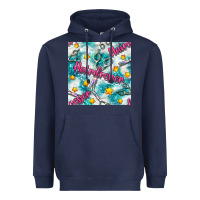 Navy Hairdresser Scissor And Stars With Glitter Seamless Pattern Bbs Heavyweight Hoodie - BundleAndBundleShop