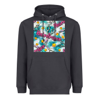 Smoke Hairdresser Scissor And Stars With Glitter Seamless Pattern Bbs Heavyweight Hoodie - BundleAndBundleShop