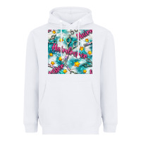 White Hairdresser Scissor And Stars With Glitter Seamless Pattern Bbs Heavyweight Hoodie - BundleAndBundleShop