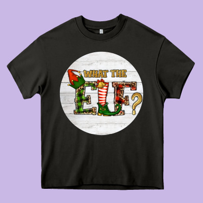 Heavy Core Tee What The Elf Christmas