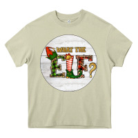 Mossy What The Elf Christmas Heavy Core Tee - RanaPortraitStore
