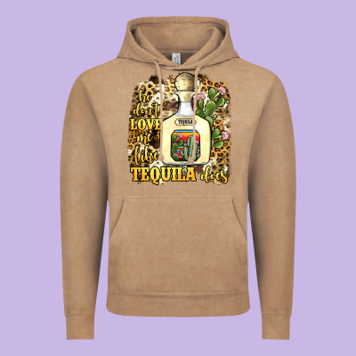 He Don't Love Me Like Tequila Does Vintage Hoodie Designed By Jahusdesignshop