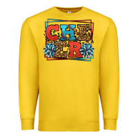 Lemon Cheer Baseball stitchs Premium Sweatshirt - LillyAllenDesigns
