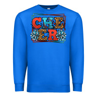 True Royal Cheer Baseball stitchs Premium Sweatshirt - LillyAllenDesigns