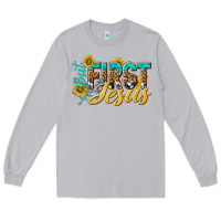 Moon Dust but first jesus Long Sleeve Tee - NancyCooperArtShop