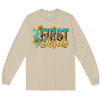 Mushroom but first jesus Long Sleeve Tee - NancyCooperArtShop