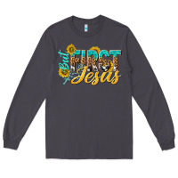 Smoke but first jesus Long Sleeve Tee - NancyCooperArtShop