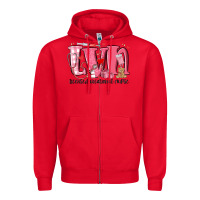 Red lvn licensed vocational nurse valentine's day Zipper Hoodie - MaliasSmallBusiness