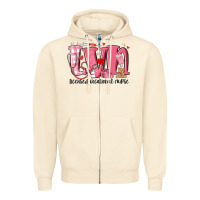 Sandshell lvn licensed vocational nurse valentine's day Zipper Hoodie - MaliasSmallBusiness