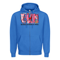 True Royal lvn licensed vocational nurse valentine's day Zipper Hoodie - MaliasSmallBusiness