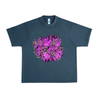 Midnight Navy halloween patch Urban Heavy Tee - BundleAndBundleShop
