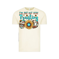 Vintage Arctic i'm just out here trusting god Vintage Tee - JahusDesignShop