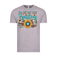 Vintage Zinc i'm just out here trusting god Vintage Tee - JahusDesignShop