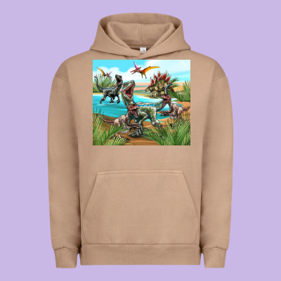 Dinosaurs Urban Hoodie Designed By Tumblerdesignbyshophia