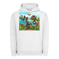 Pigment Lunar Rock dinosaurs Urban Hoodie - TumblerDesignByShophia