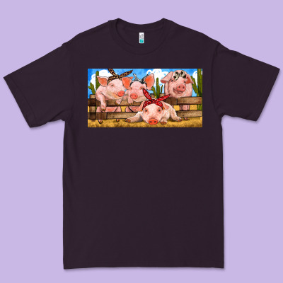 Premium Tee Pig Farm