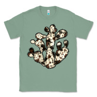 Sage cowhide cactus Classic Tee - JahusDesignShop