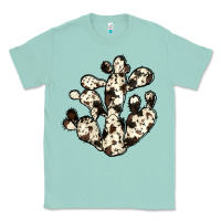 Seafoam cowhide cactus Classic Tee - JahusDesignShop
