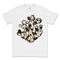 White cowhide cactus Classic Tee - JahusDesignShop
