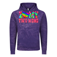 Cloud Purple i love my two moms Vintage Hoodie - HRA Design Shop