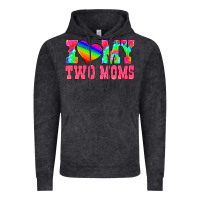 Vintage Black i love my two moms Vintage Hoodie - HRA Design Shop